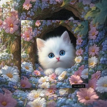 Floral Hideaway Jigsaw Puzzle 1000 Pieces